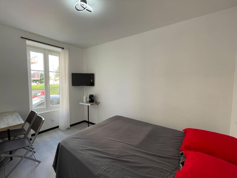 Studio A2 18M2 Cosy 5Minutes Gare Parking Gratuit Rue De La Mure Roanne Eksteriør billede
